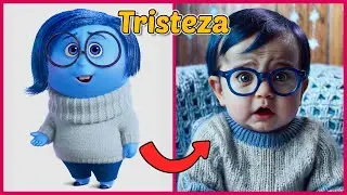 INTENSAMENTE 2 en LA VIDA REAL 😀 INSIDE OUT 2 edicíon 🥰Alegría💛Ansiedad😡Tristeza🎶