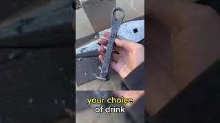 Forge a Bottle Opener for the New Year! #blacksmithing #forge #diy #newyear