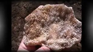Mining gemstones... with a stick!