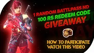 CODM BATTLEPASS+100 RS REDEEM CODE GIVEAWAY ANNOUNCEMENT 🔥🔥#codm #codmgiveaway #codmcpgiveaway