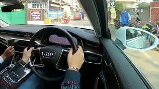 2020 Audi A6 45TFSI POV drive