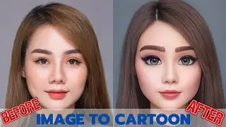 How to make real image to cartoon- Free 2 website