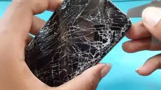 Iphone X restoring phone broken screen