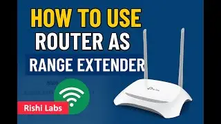 How to Use Old TP Link Router as WiFi Range Extender | Step by Step Guide