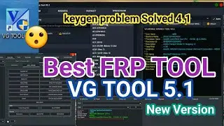 FREE VG Tool 5.1 Review and FIX VG Tool 4.1 Login Errors with KEYGEN Solution