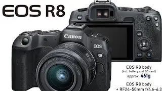 Canon EOS R8 Kit unboxing.
