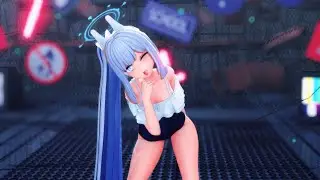 【MMDブルアカ】月雪ミヤコ　Kitsch