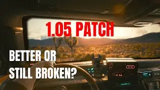 CYBERPUNK 2077 IS BETTER BUT STILL BROKEN ON XBOX ONE X (1.05 PATCH)