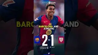Barcelona 2-1 Athletic Club🔵🔴 #barcelona #shorts #youtubeshorts