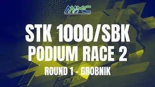 Round 1, Grobnik (08-10 May 2026) - STK 1000/SBK, Podium of Race 2