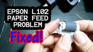 EPSON L102 paper feed problems, Fixed.