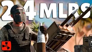 MLRS ROKETİ İLE DÜŞMANLARIMI YOK ETTİM! | Rust Türkçe Solo