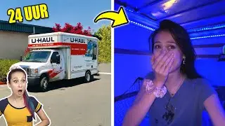 ER GEBEURDE IETS SÚPER ENGS TIJDENS DE 24 UUR VERHUISWAGEN CHALLENGE! || Fan Friday