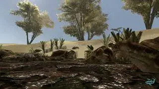 Chilling in the mud oasis...