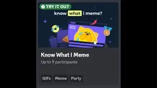 Funniest Know What I Meme game|| Discord