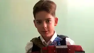 "Закарпатский танец " для конкурса "Душа баяна" исполняет Губанов Марк