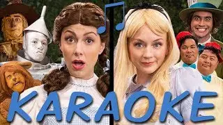 DOROTHY vs ALICE Karaoke (Princess Rap Battle) Instrumental Sing-along