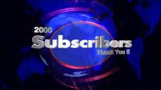 2000 Subscribers Thank You!!!