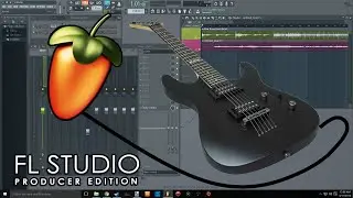 How to Guitar to FL Studio 12 (USB real tone cable)
