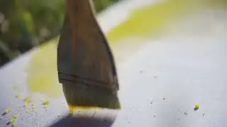 Outdoor painting with me, enjoy the autumn/ abstract acrylic art