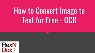 How to Convert Image to Text for Free OCR