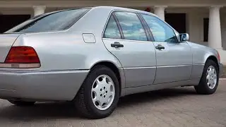 W140 Mercedes-Benz 400 SE a legendary S-class, 1992