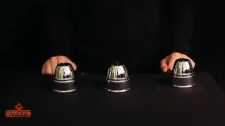 Фокус cups and balls - стаканчики и шарики