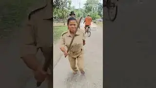 Police Wala Ko Deakhke Ase Aap Bhage The Kiya 🙄😂😁
