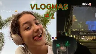 VLOGMAS #2| korčuľovanie, life update, kino,...