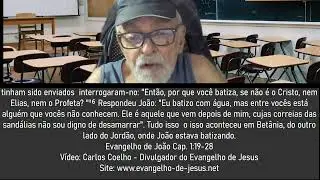 João Batista Nega Ser Ele o Cristo.