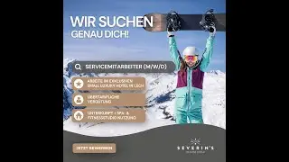 Servicemitarbeitende (w/m/d) für Severin*s – The Alpine Retreat📍Lech am Arlberg (Österreich) gesucht