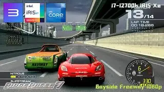 i7-12700h & iRIS Xe RPCS3 game test / Ridge Racer 7 (PS3)