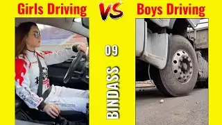 Girls vs boys driving skills (Part-3) 😂😂 | Girls vs boys memes | 