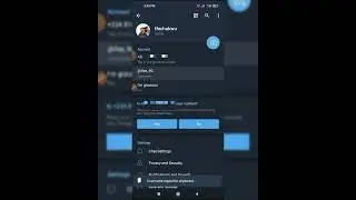 How to locate your telegram username name. 