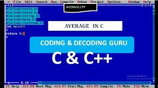 C++ program tutorial computer 💻science || Average of three Number practical | learn c,cpp,html, java