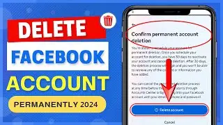 How to Delete Facebook Account | 2024