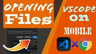 How to open files or folder in Online Vscode Use Visual studio code in web browser | Online Vs Code