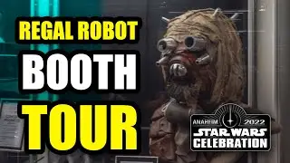 Regal Robot Booth Tour at Star Wars Celebration 2022