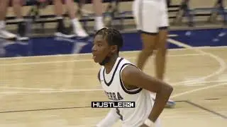 Bryce James Getting Bouncy🐇🚀✈️!!!  First Dunk In Game..