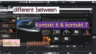 Native Instument Kontakt 6 & kontakt 7 different Hindi || Love Musical Studio