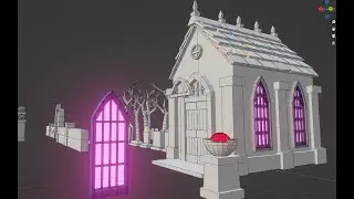 Blender Gothic Window FAST Method Part2