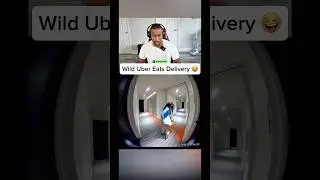 Wild Uber Eats Delivery 🤣 Credit: @catypants6 