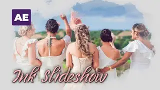 Ink Slideshow Reveal with Transition | After Effects Tutorial