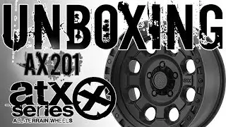 ATX AX201 16x8 +0 Wheel Rim Unboxing
