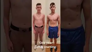 Teen Body Transformation "Skinny to Fit"