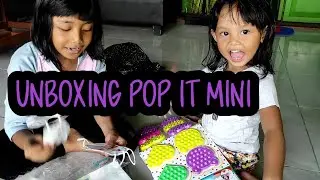 UNBOXING POP IT MINI YANG LAGO VIRAL DI TIKTOK