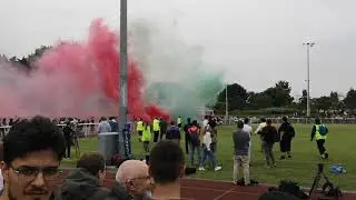 ConIFA World Football Cup Pre-Final Flares