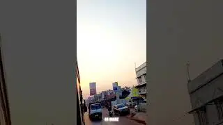 Senja di kota Serang