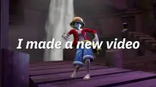 new ONE PIECE video on FRIEND'S CHANNEL (link in description)