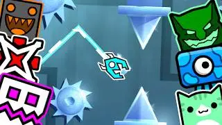 Can I Beat EVERY GD YouTuber RATED LEVEL?